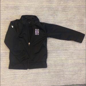 Under armour full zip jacket northwestern 3t